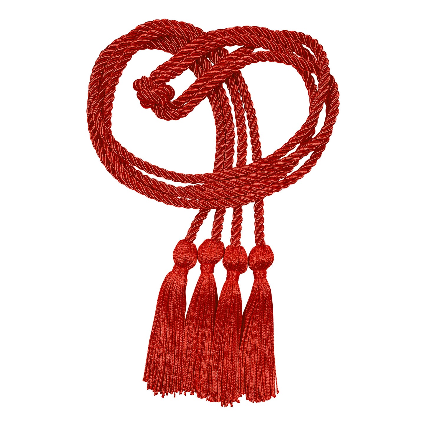 Double Red Graduation Honor Cord