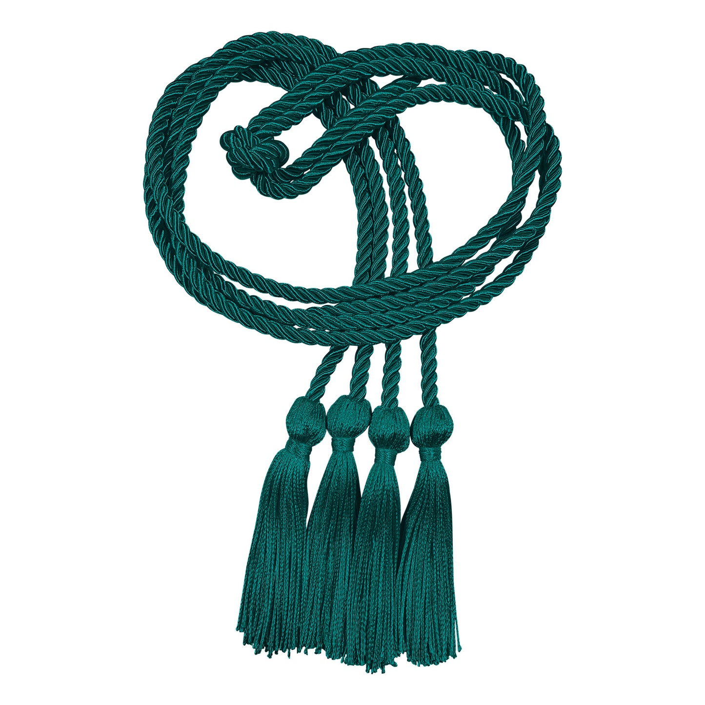 Double Hunter Green Graduation Honor Cord