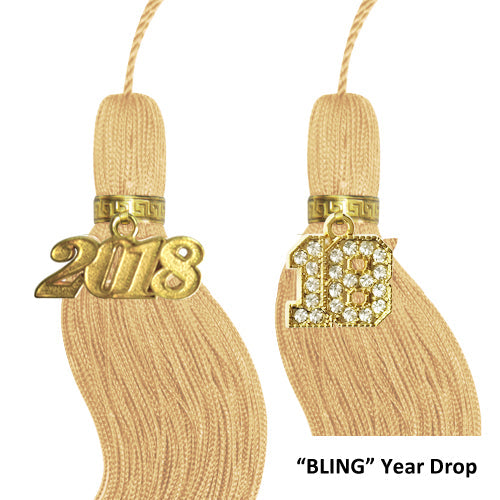 Antique Gold Graduation Jumbo Tassel