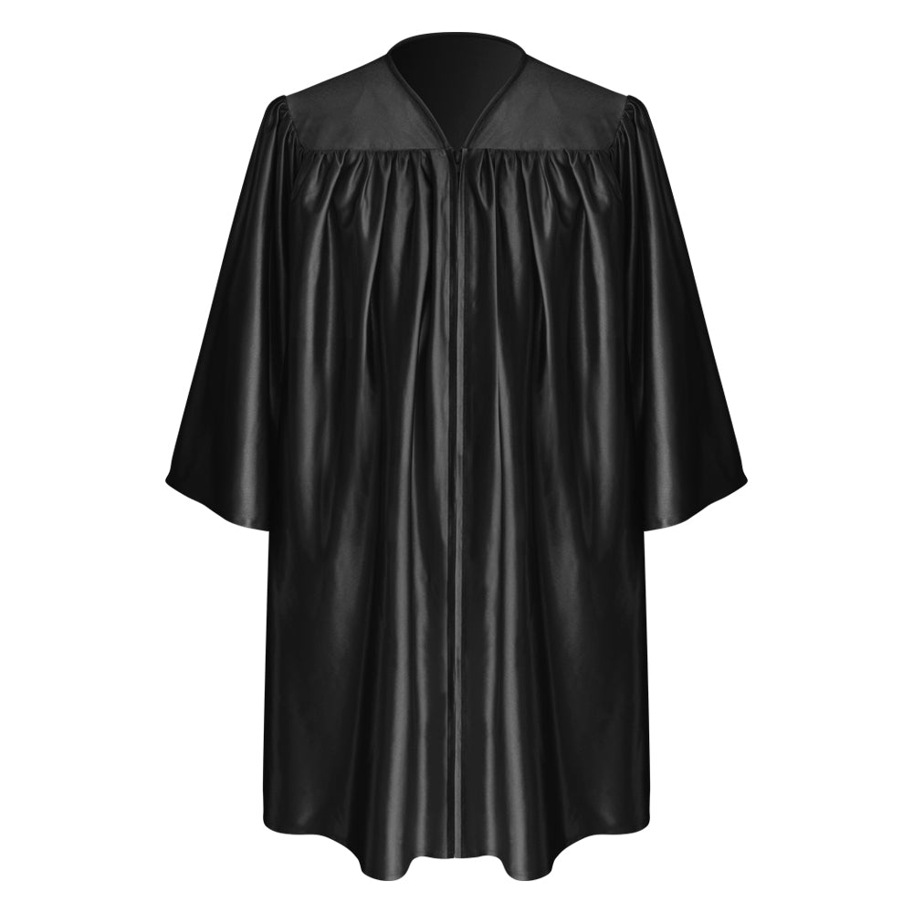 Black Graduation Gown for Children | Kids Graduation Gown 4'3" - 4'5" x 36 / Fullfit Black Graduation Gown for Children | Kids Graduation Gown 4'3" - 4'5" x 36 / Fullfit