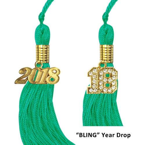Emerald Green Graduation Tassel