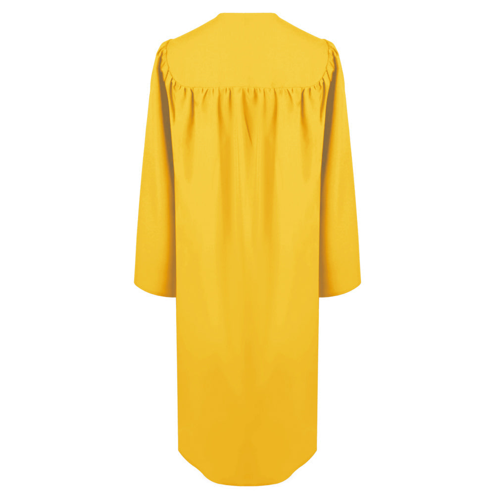 Matte Gold Bachelor Graduation Gown