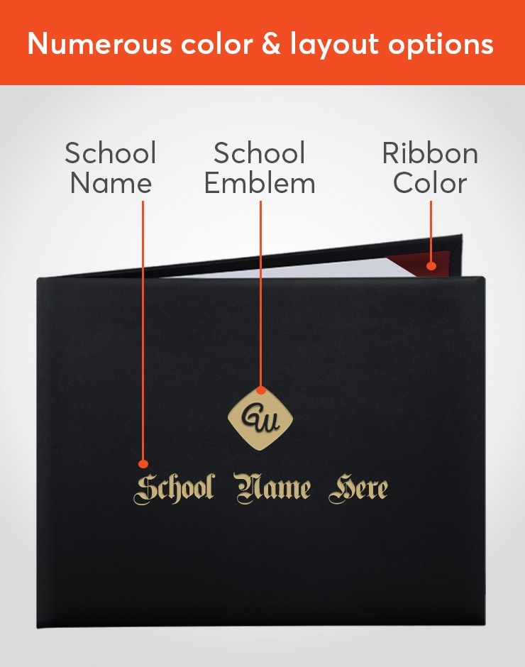 Custom Diploma of Graduation Cover