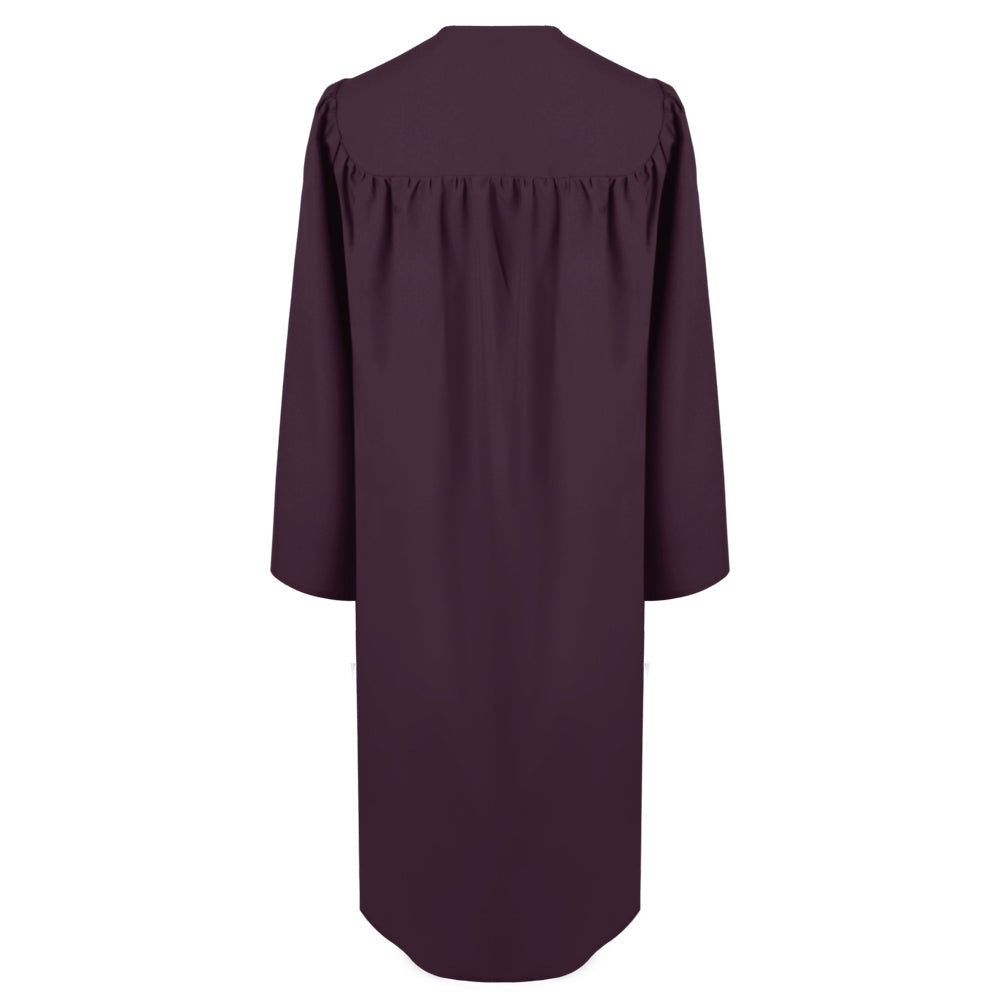 Matte Maroon Technical and Vocational Graduation Gown