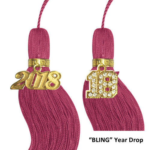 Maroon Graduation Jumbo Tassel