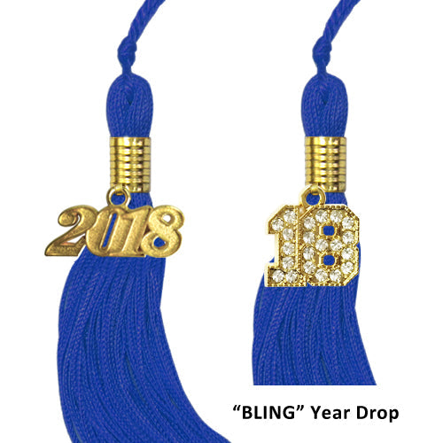 Royal Blue Graduation Tassel