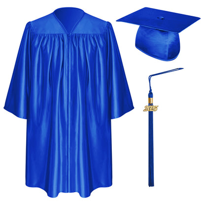 Royal Blue Child Graduation Cap, Gown & Tassel