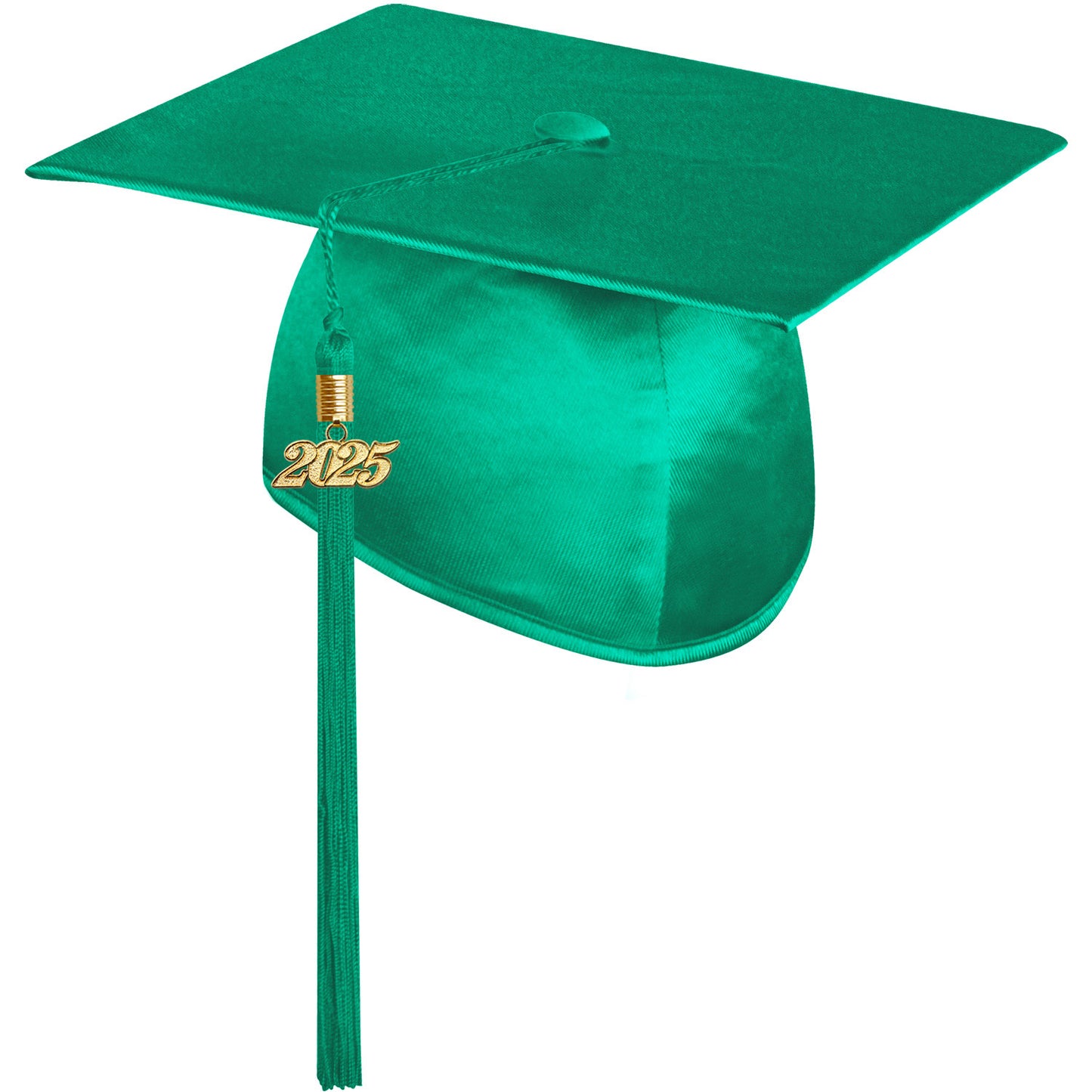 Child Emerald Green Graduation Cap with Tassel