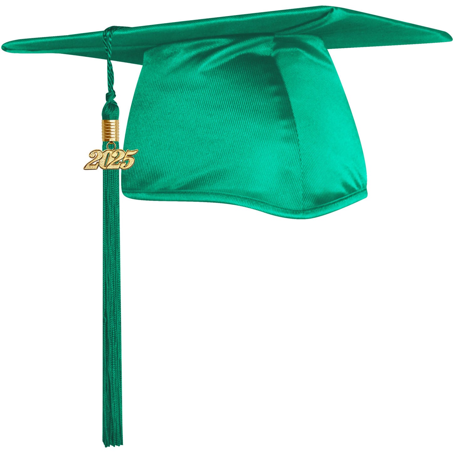 Child Emerald Green Graduation Cap with Tassel