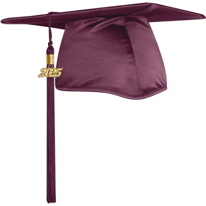 Child Maroon Graduation Cap with Tassel