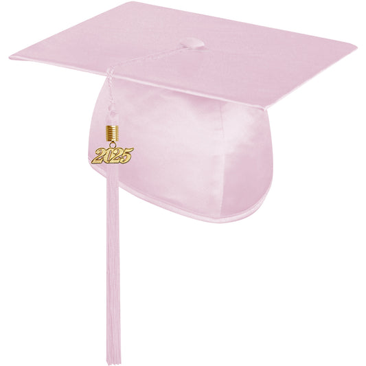 Child Pink Graduation Cap with Tassel