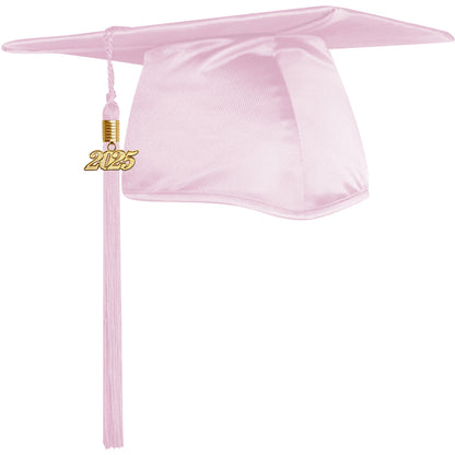 Child Pink Graduation Cap with Tassel