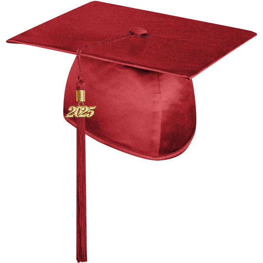 Child Red Graduation Cap with Tassel