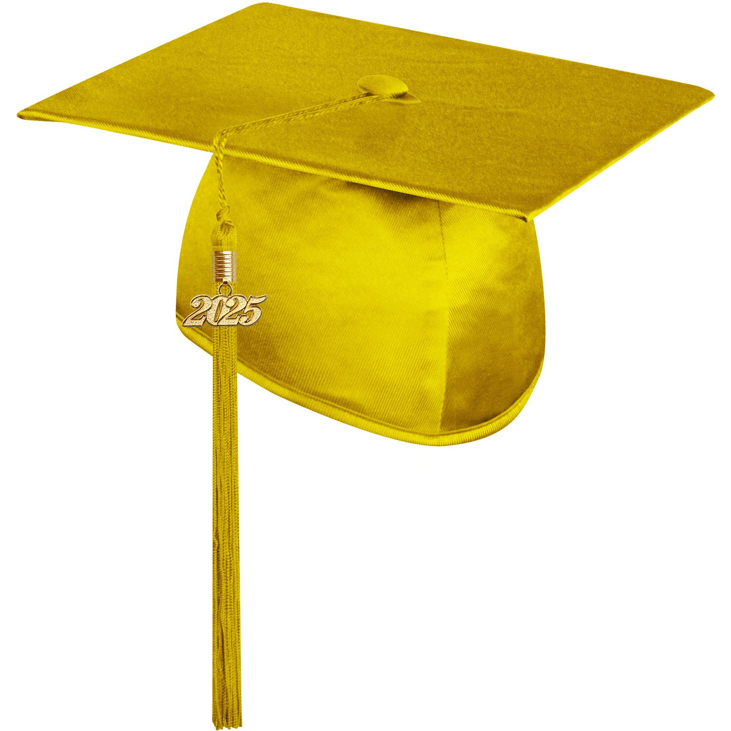 Shiny Gold Graduation Cap with Tassel|Elementary – Graduation World