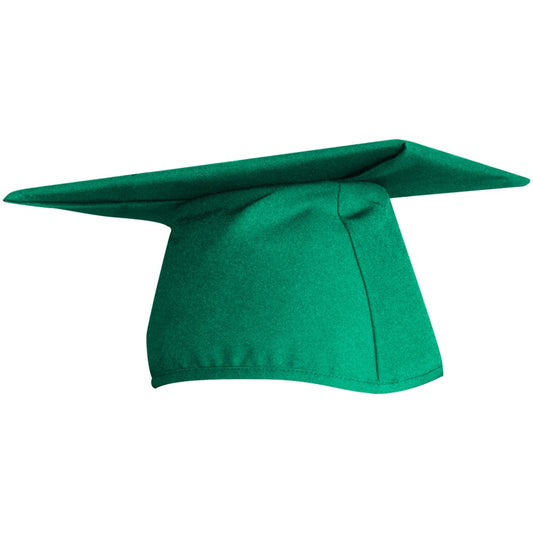 Matte Emerald Green Graduation Cap