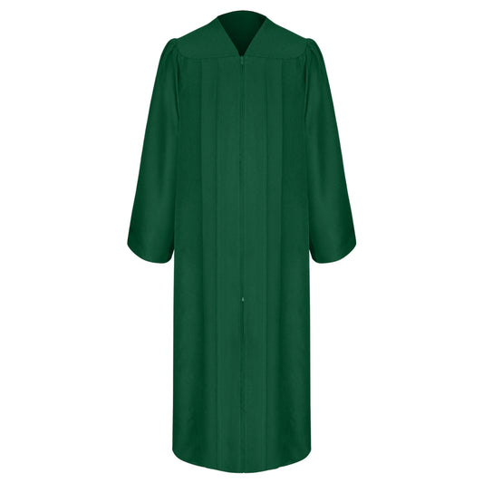 Matte Hunter Green Faculty Staff Graduation Gown