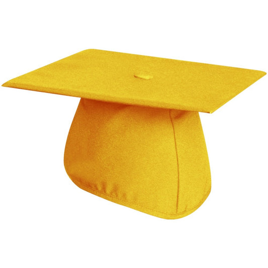 Matte Gold Graduation Cap