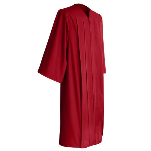 Matte Red Technical and Vocational Graduation Gown