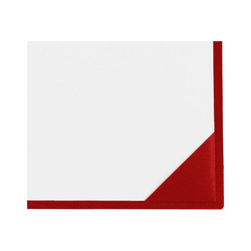 Red Imprinted Diploma Of Graduation Cover