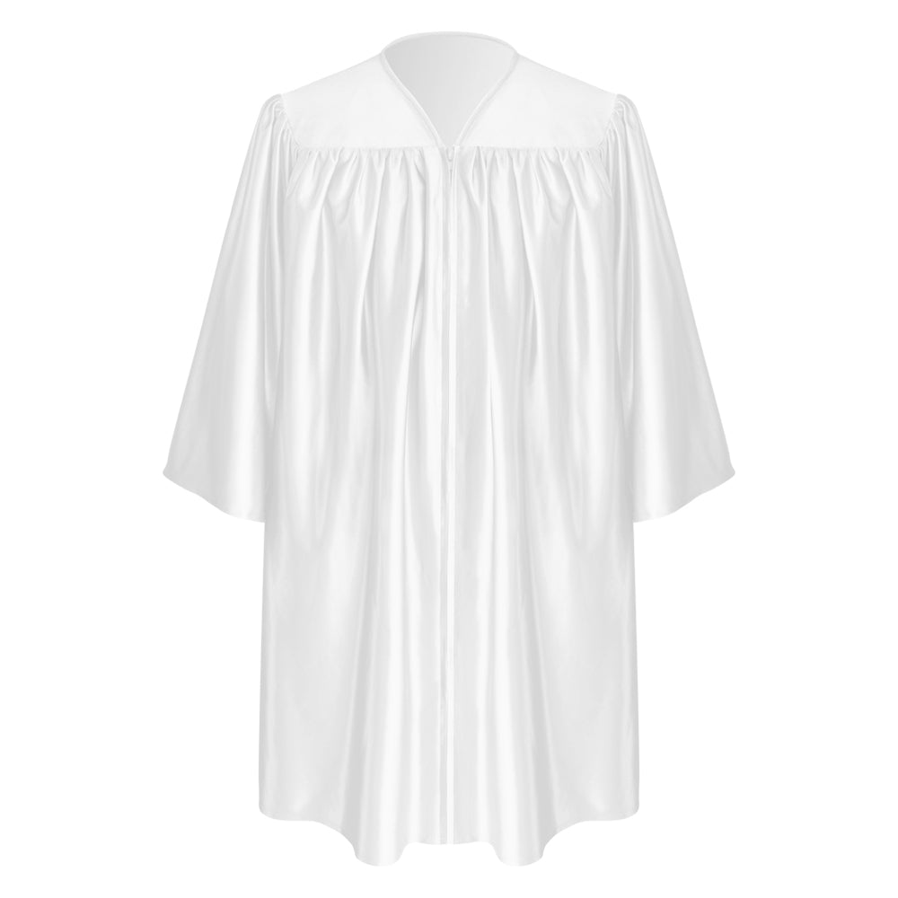 White Child Graduation Gown