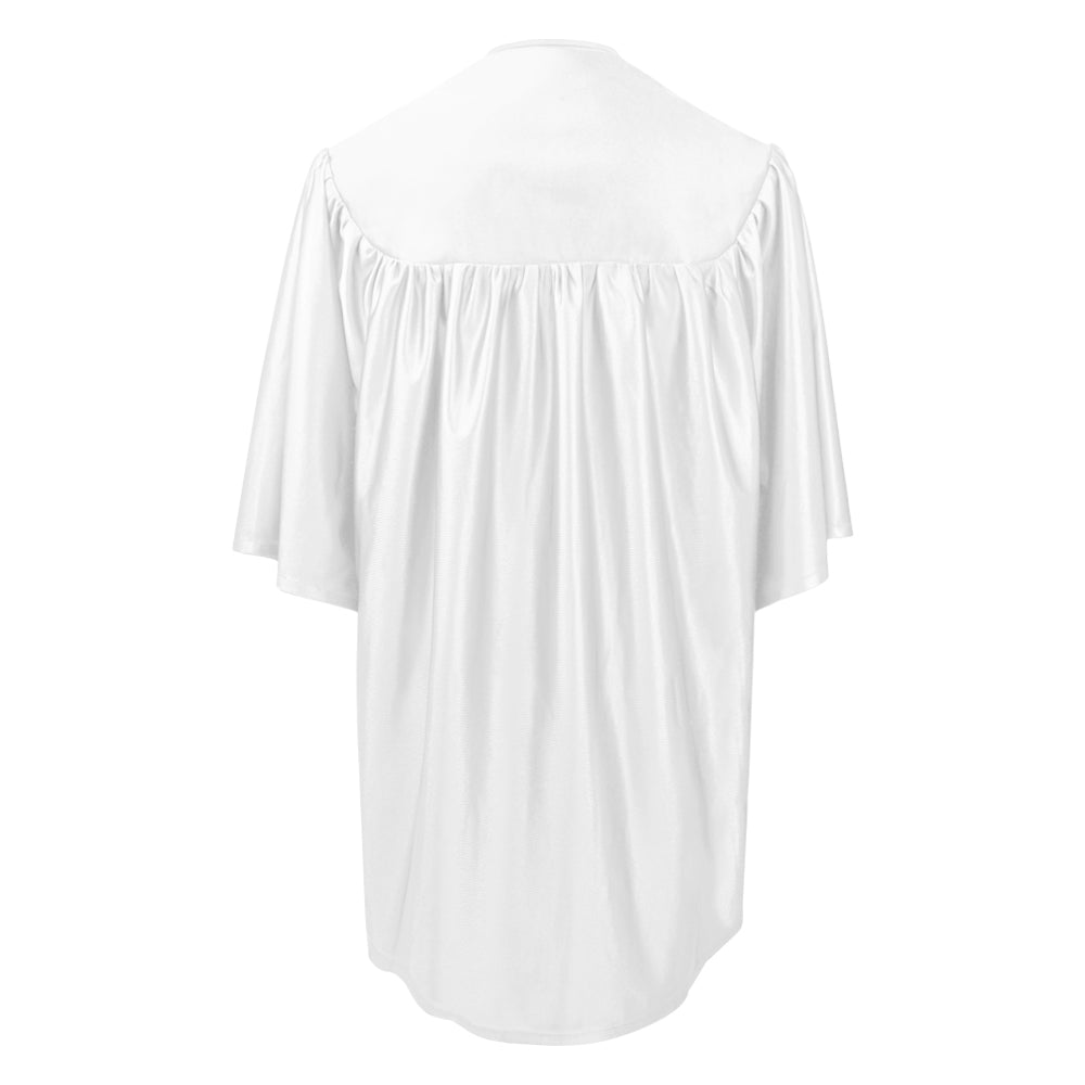 White Child Graduation Gown