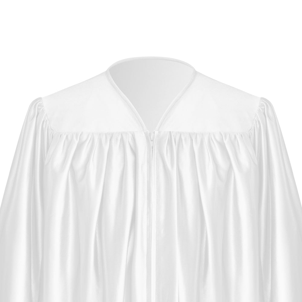 White Child Graduation Gown