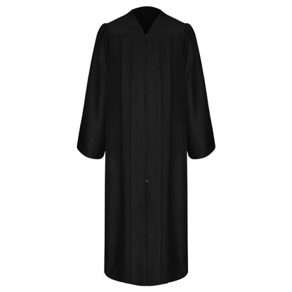 Matte Black Elementary Graduation Gown