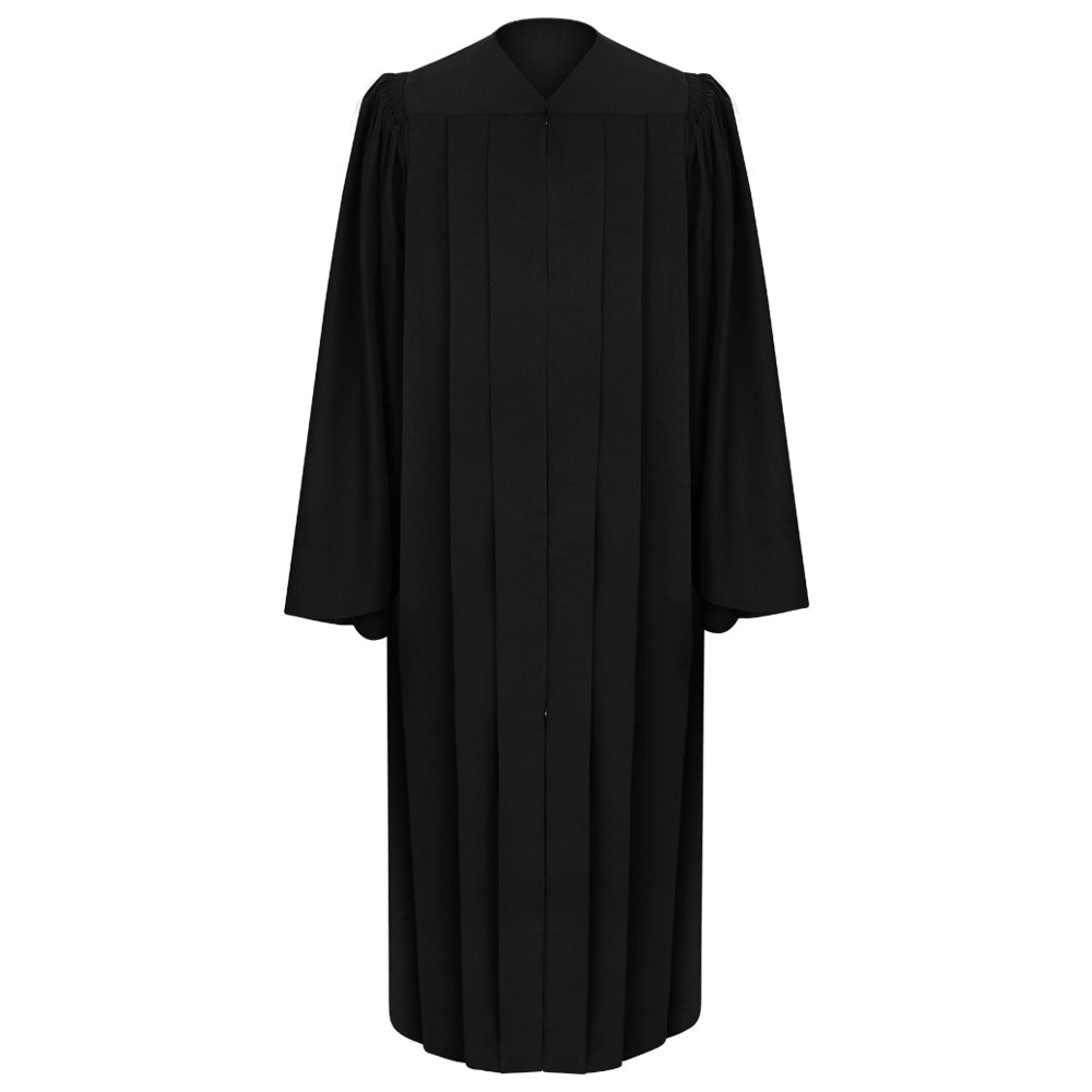 Deluxe Black Bachelor Graduation Gown