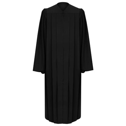 Deluxe Black Bachelor Graduation Gown