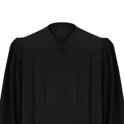 Deluxe Black Bachelor Graduation Gown