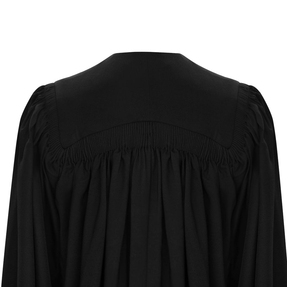 Deluxe Black Bachelor Graduation Gown