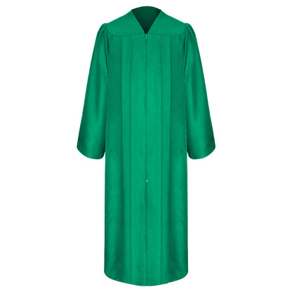 Matte Emerald Green Elementary Graduation Gown