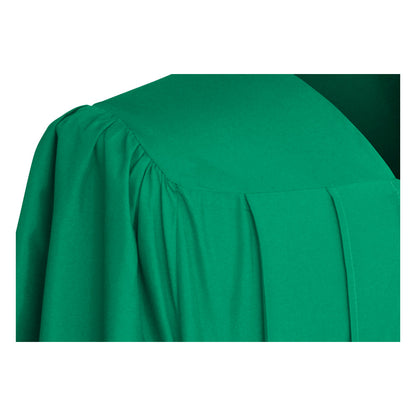 Matte Emerald Green Technical and Vocational Graduation Gown