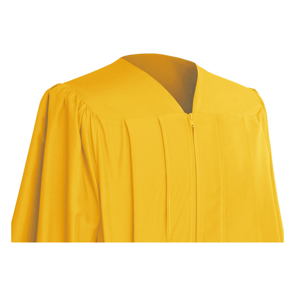 Matte Gold Faculty Staff Graduation Gown