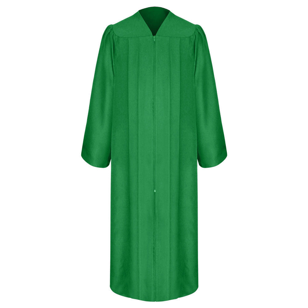 Matte Green Technical and Vocational Graduation Gown