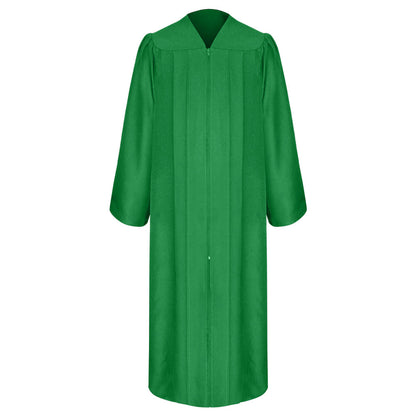 Matte Green Technical and Vocational Graduation Gown