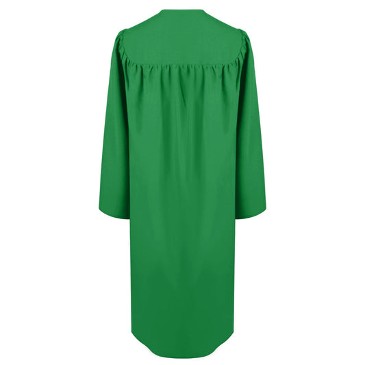 Matte Green Elementary Graduation Gown