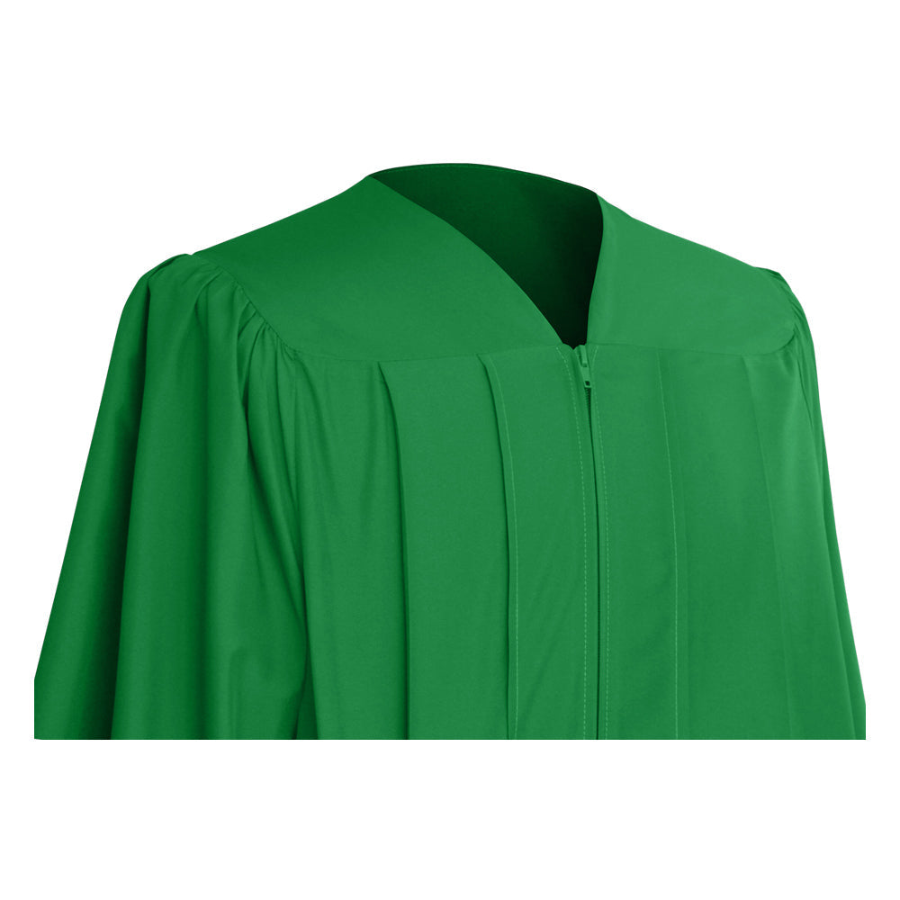 Matte Green Technical and Vocational Graduation Gown