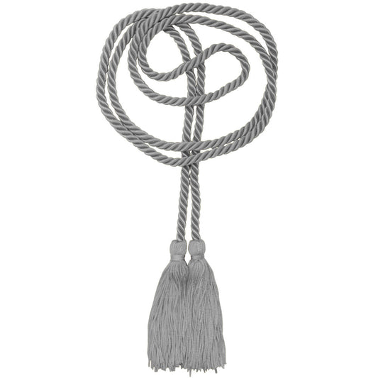 Single Silver Graduation Honor Cord