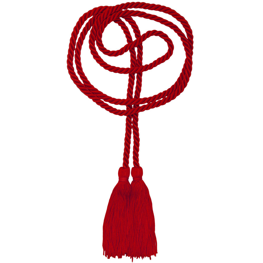 Graduation Rope Red Red Graduation Cord | Red Honor Cord | Graduation World