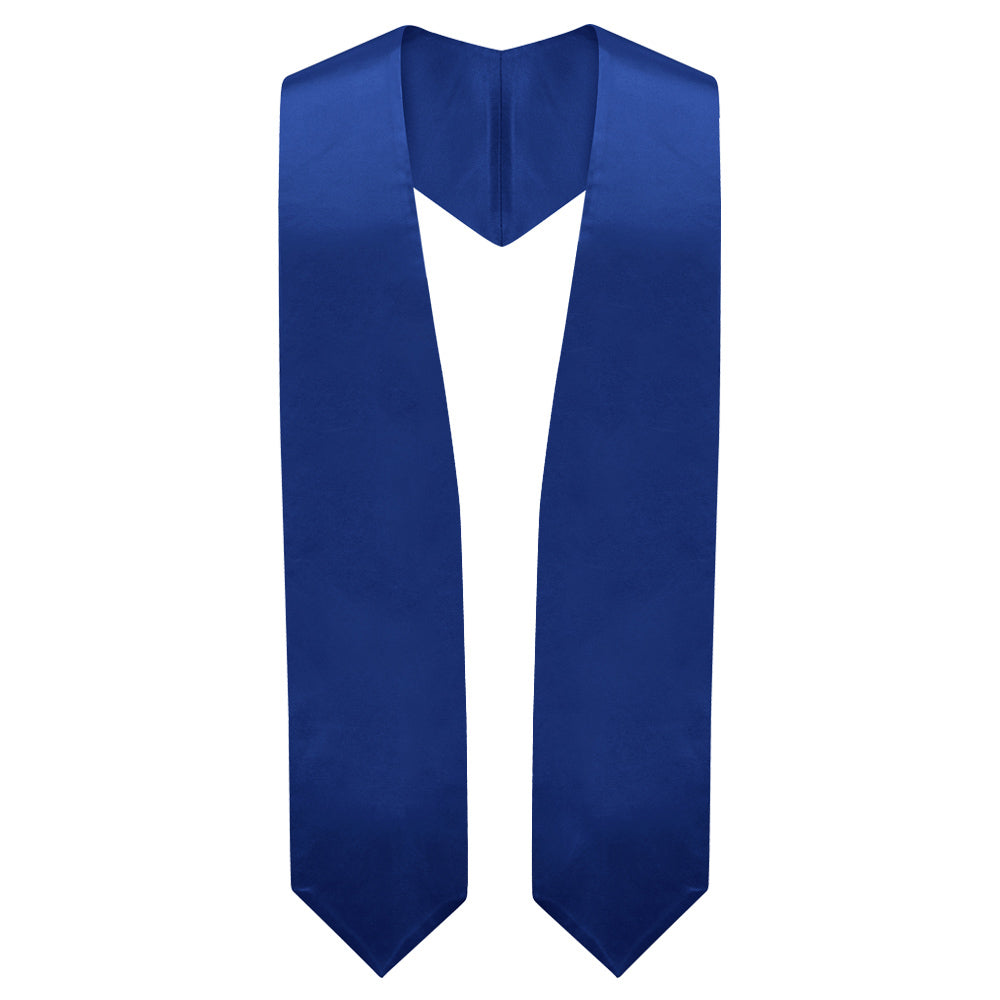 Royal Blue Graduation Stole