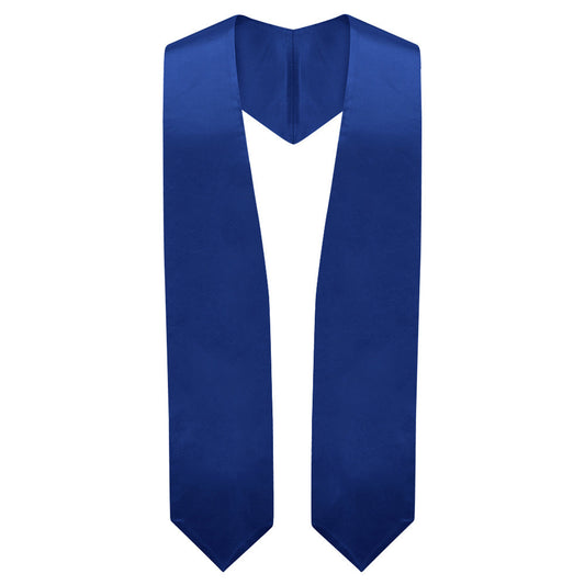 Royal Blue Graduation Stole