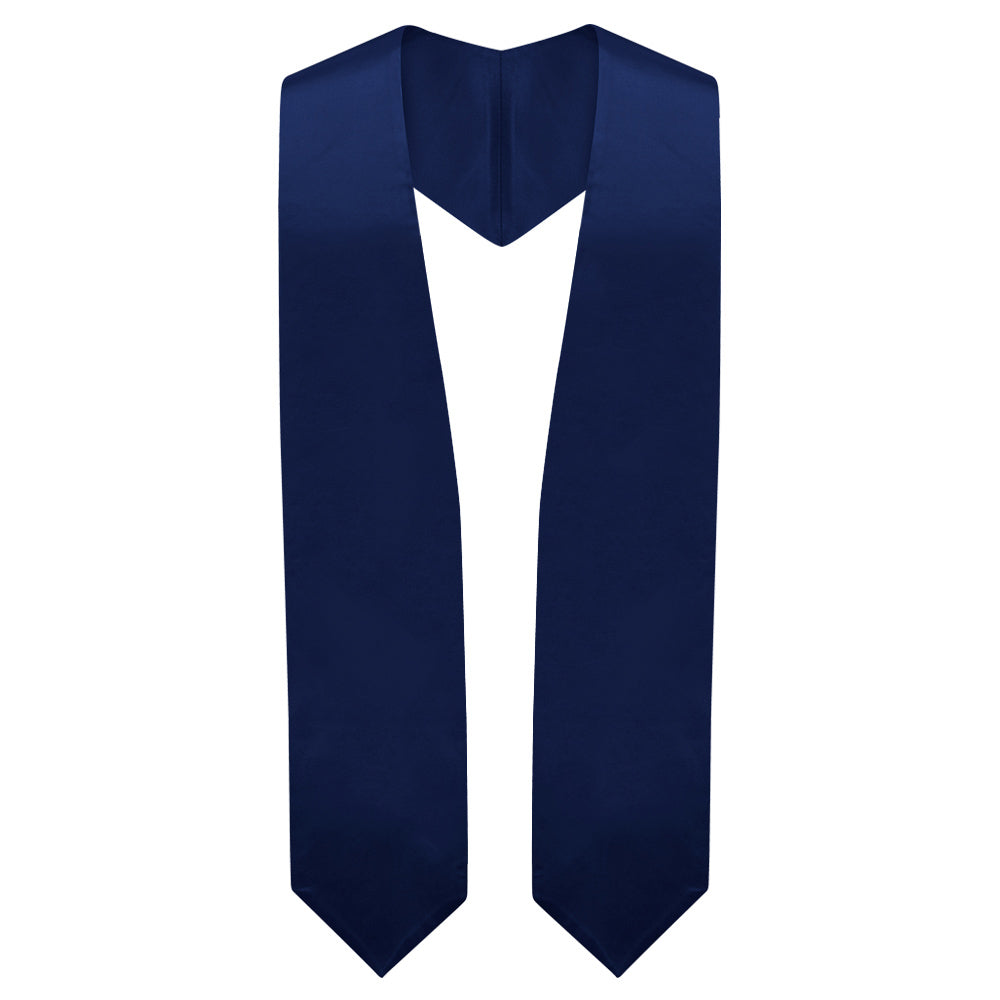 Navy Blue Graduation Stole