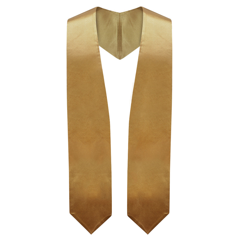 Antique Gold Graduation Stole