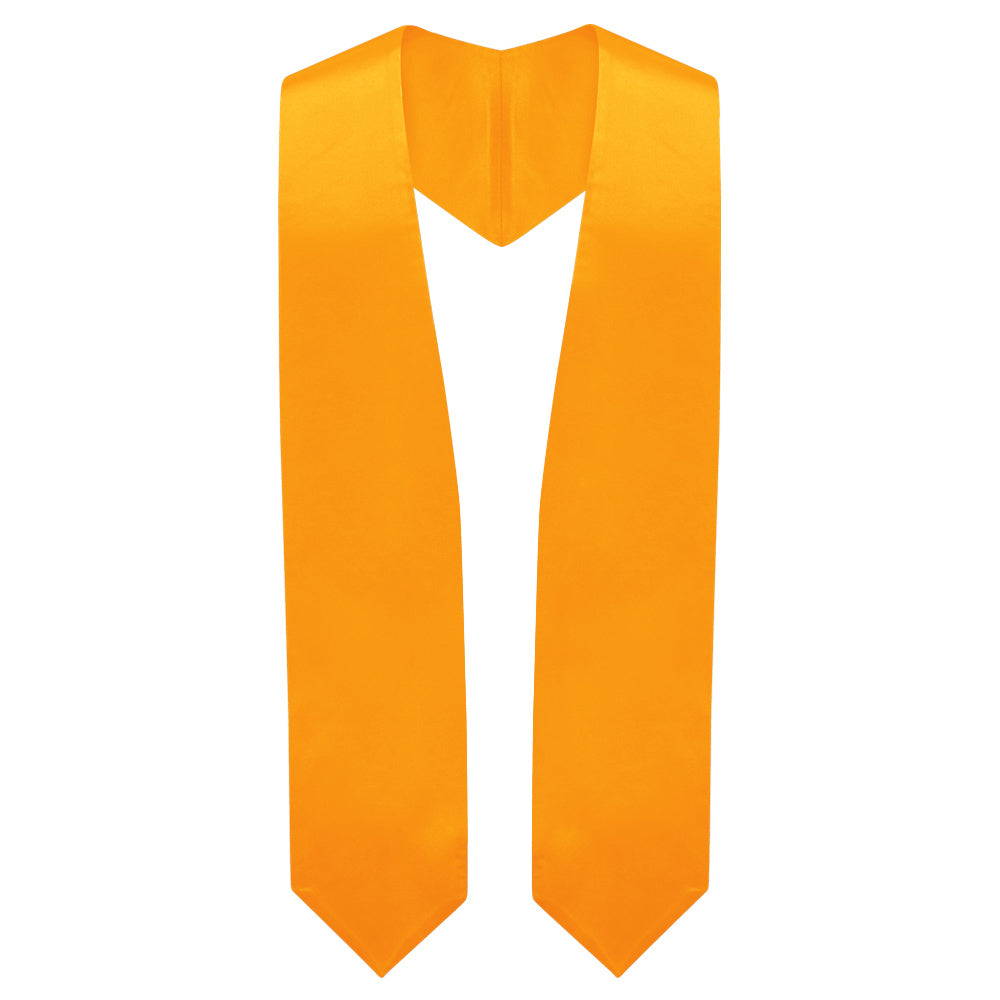 Orange Graduation Stole