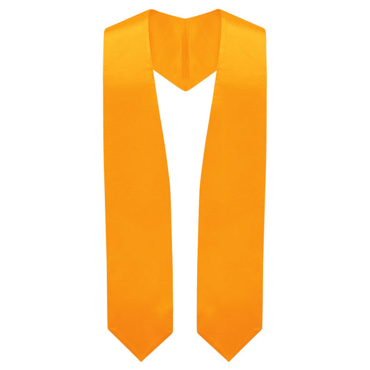 Orange Graduation Stole