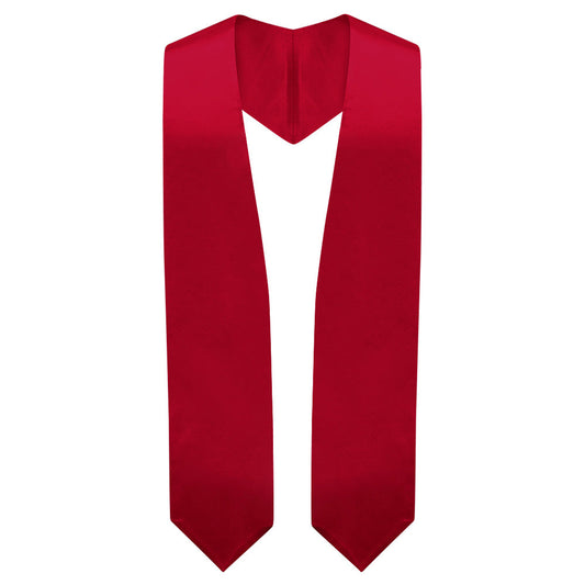 Red Graduation Stole