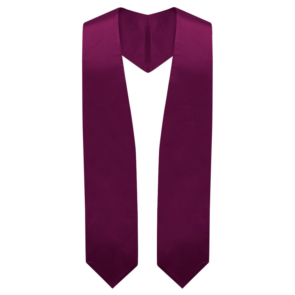 Maroon Graduation Stole