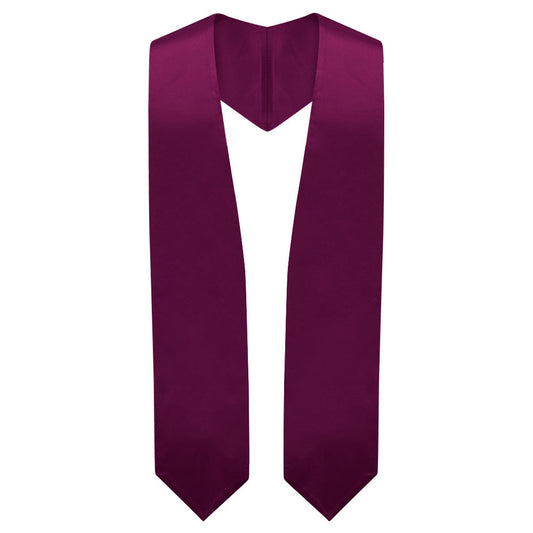 Maroon Graduation Stole