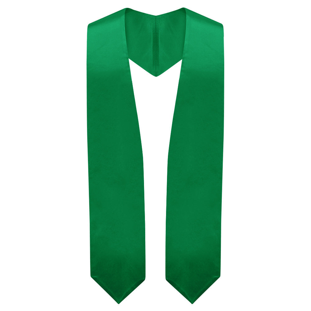 Green Graduation Stole